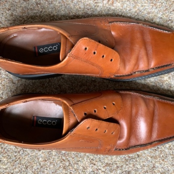 Ecco leather dress shoes - size 13 men main image 6